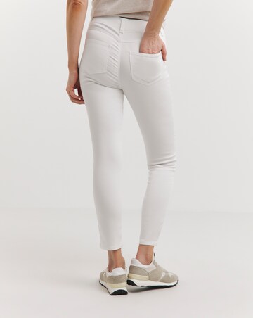 White Stretch Slim Leg Jeggings