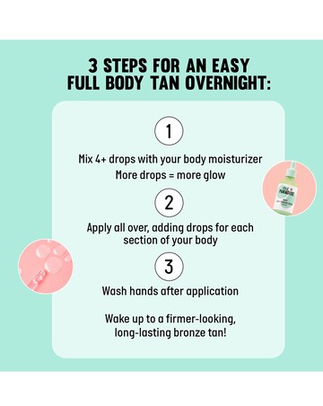 Isle of Paradise, Body Drops, Medium, 75ml