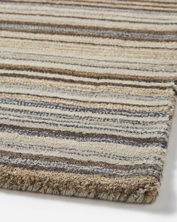 Connor Classic Striped Woollen Rug