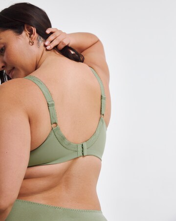 Goddess Keira Full Cup Wired Bra Olive