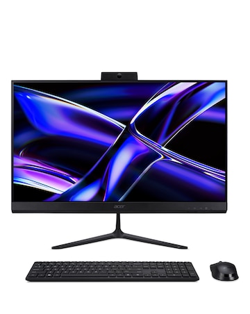 Acer Aspire All In One PC - 23.8in FHD Intel N100 8GB 256GB - Windows 11 Home