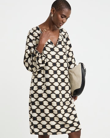 Tunic Tie Neck Dress