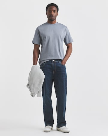 Loose Fit Stretch Jeans Darkwash