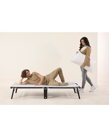 Jay-Be Compact Folding Bed with Mattress - Single