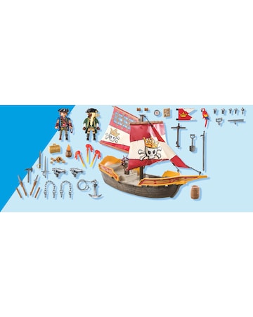 PLAYMOBIL 71418 Pirates: Pirate Vessel