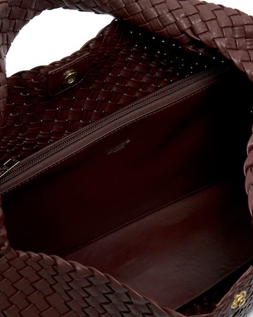 Dune Deliberate Woven Shoulder Bag