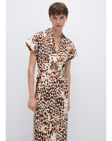 Mango Animal Print Dress