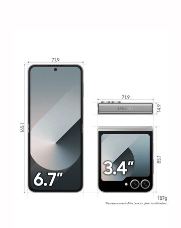 Samsung Galaxy Z Flip6 512GB 5G - Silver Shadow - Galaxy AI