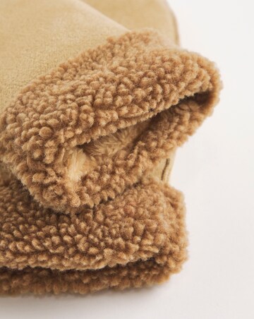 Faux Shearling Mittens