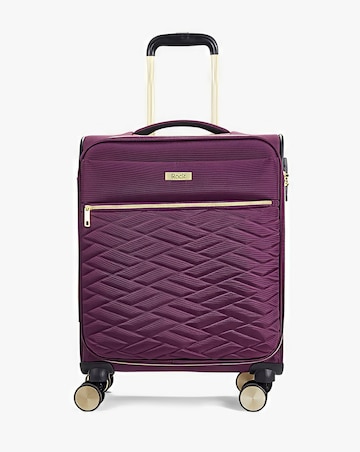 Rock Sloane Cabin Suitcase - Purple