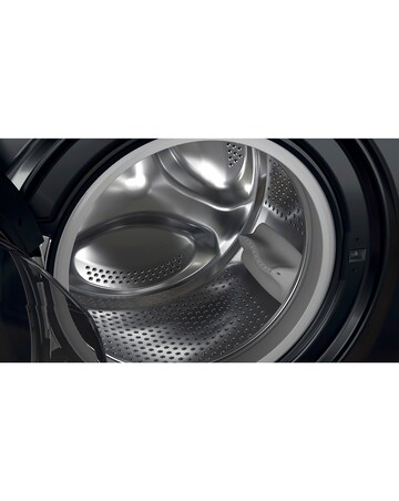 Hotpoint NSWM864CBSUKN, 8kg, 1600rpm Washing Machine - Black + install