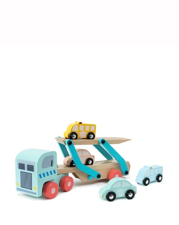 TP Owl & Fox Wooden Car Transporter