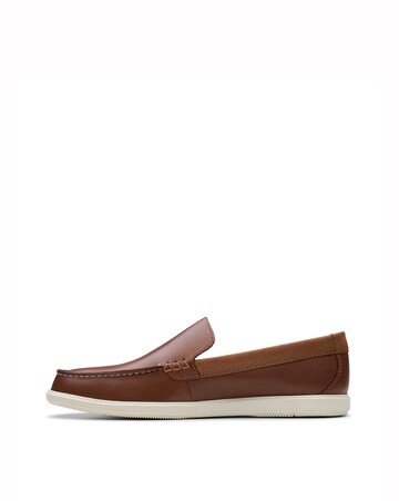 Clarks Bratton Loafer - Dark Tan