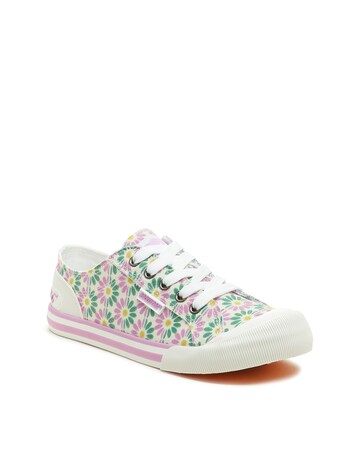 Rocket Dog Jazzin Lace Up Canvas Trainers