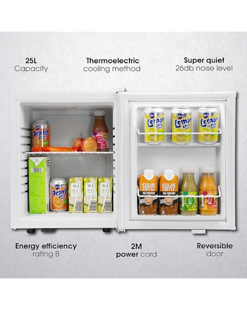 Abode 26L Quiet/ SIlent Cooler - White