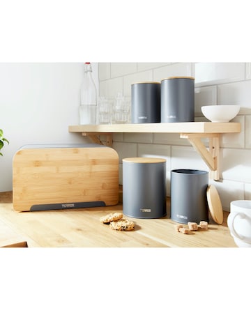 Tower Scandi 5 Piece Storage Set Grey