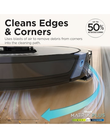 Shark Matrix Plus 2-in-1 RoboVac & Mop RV2620WDUK
