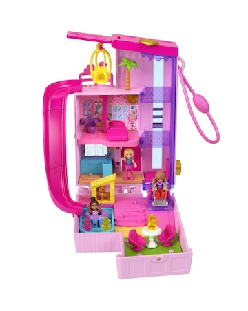 Polly Pocket Barbie Dreamhouse Compact Dollhouse Playset