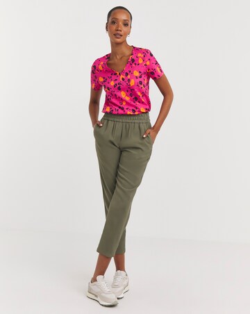 2 Pack V Neck Short Sleeve T-Shirt