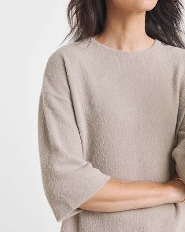 Brushed Soft Touch Half Sleeve Top