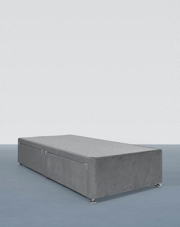 Airsprung Velvet Divan Base with 2 Drawers