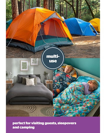 Silentnight Ultimate Deep Sleep High-Rise Airbed with Electric Pump - Single