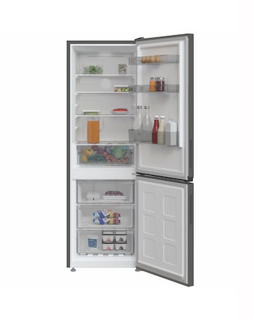 Indesit INK 21411 G4UK 60/40 Total No Frost Fridge Freezer - Silver