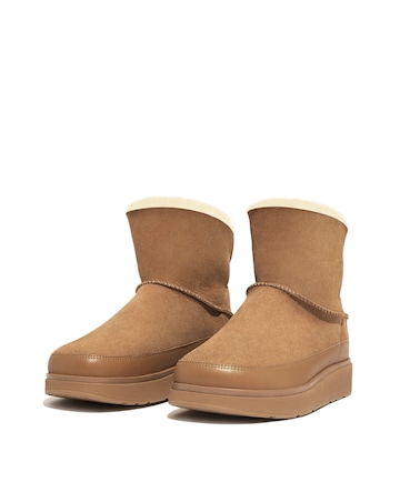 FitFlop Gen FF Mini Suede Shearling Warm Boots Standard Fit