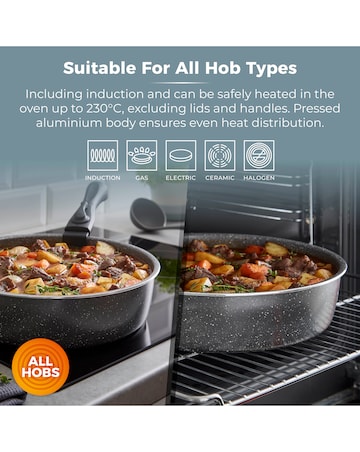 Tower Freedom Cerastone 13 pc Cookware Set