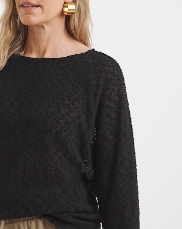 Boucle Slouch Top