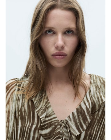 Mango Siena Stripe Dress