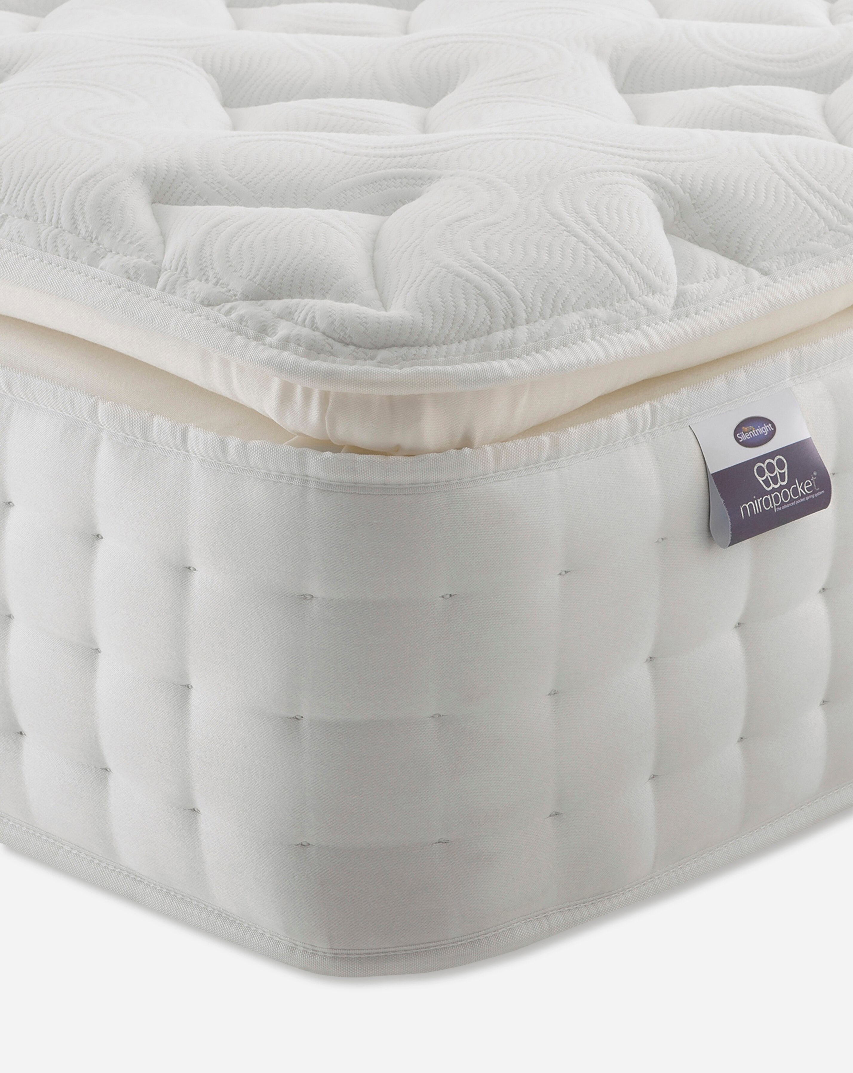 Silentnight 3000 Pocket Memory Pillowtop Mattress - Medium Soft