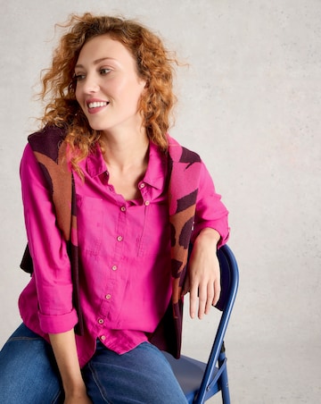 White Stuff Sophie Organic Cotton Shirt