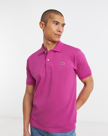Lacoste Classic Short Sleeve Pique Polo - Birght Pink