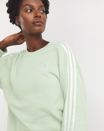 adidas Essentials 3 Stripes Sweatshirt