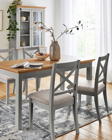 Julipa Ashford Dining Table with 4 Ashford Chairs