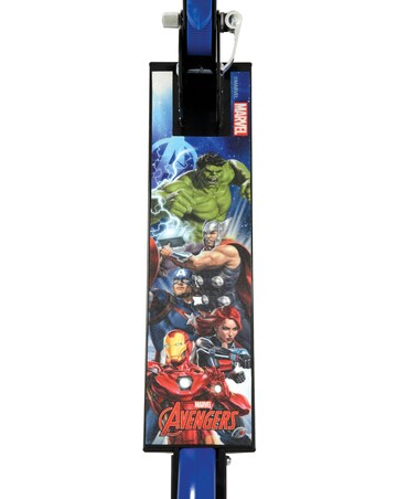 MoVe Avengers Folding Inline Scooter with Light Up Wheels