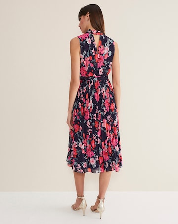 Phase Eight Tillie Pleat Floral Dress