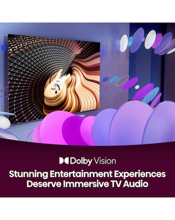 Hisense 55in 55A6KTUK Smart 4K UHD HDR TV with VDTS Virtual:X & Freeview Play