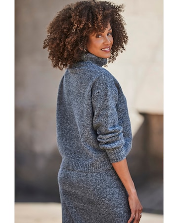 Sosandar Knitted Roll Neck Jumper