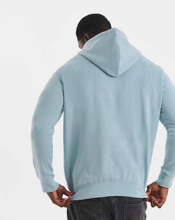 Jack & Jones Soho Logo Hoodie - Light Blue