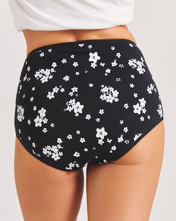 Pretty Secrets (6 Pack) Cotton Full Fit Brief Knickers