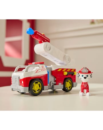 Paw Patrol Fire Rescue Vehicle Marshall with Rescue Fire Engine