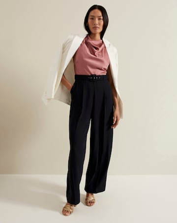 Phase Eight Sabina Satin Wide Leg Jumpsuit