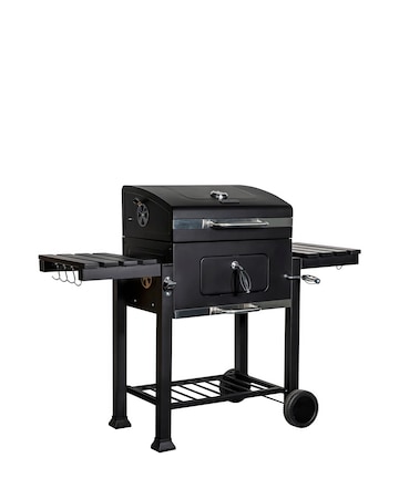 George Foreman XL Smoker Charcoal BBQ