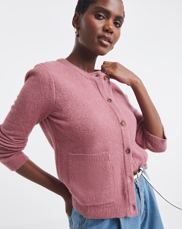 Rose Crew Neck Cardigan