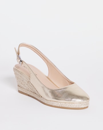 Slingback Espadrille E Fit