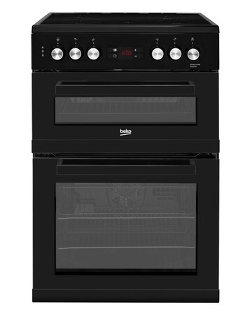 Beko KDC653K Double Oven Electric Cooker - Black