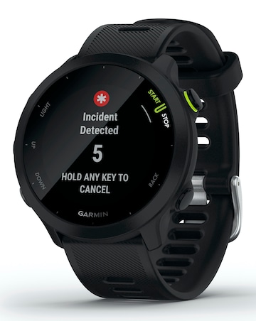 Garmin Forerunner 55 GPS Running Smart Watch - Black