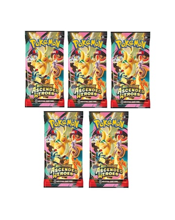 Pokemon Mega Evolution Ascended Heroes Elite Booster - 5 Pack